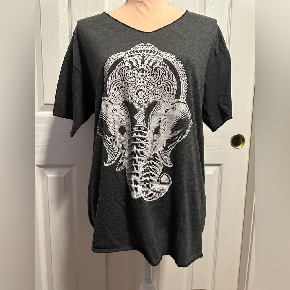 Lord Ganesha v neck shirt - Picture 1 of 7